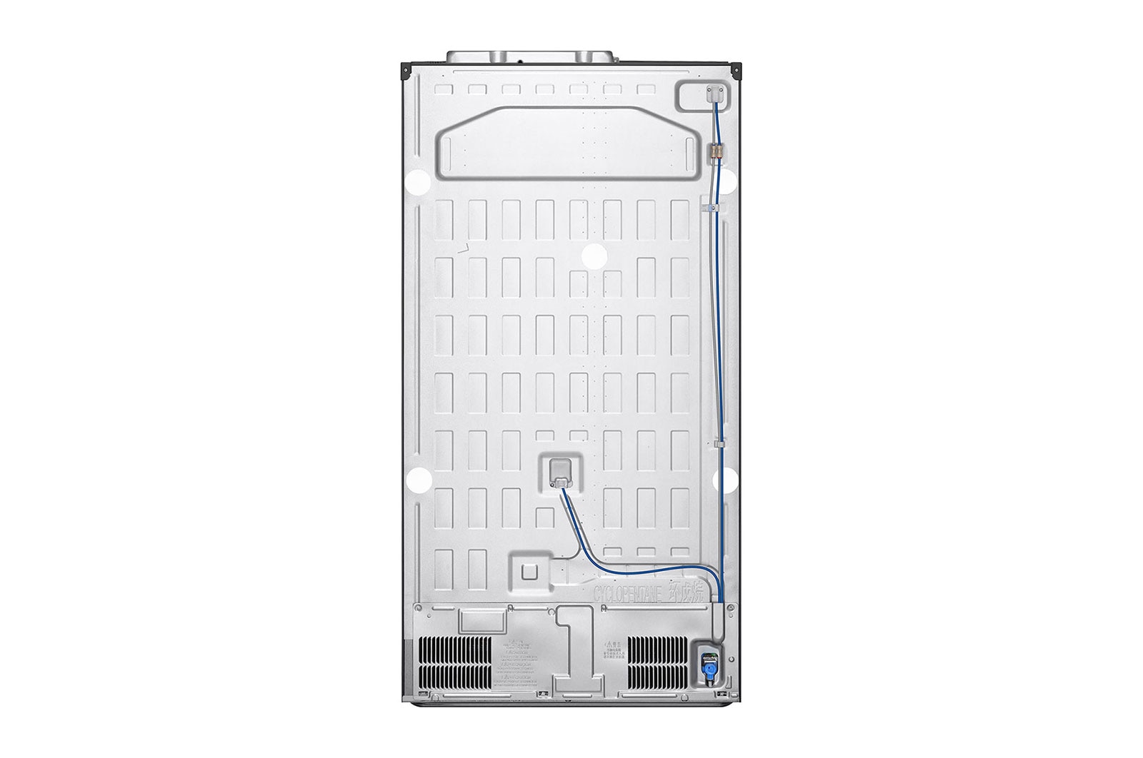 LG InstaView™ Side-by-Side hűtőszekrény DoorCooling⁺™ és ThinQ™ technológia, 635L kapacitás, GSGV81PYLL