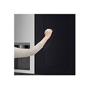 LG InstaView™ Side-by-Side hűtőszekrény DoorCooling⁺™ és ThinQ™ technológia, 635L kapacitás, GSGV81PYLL