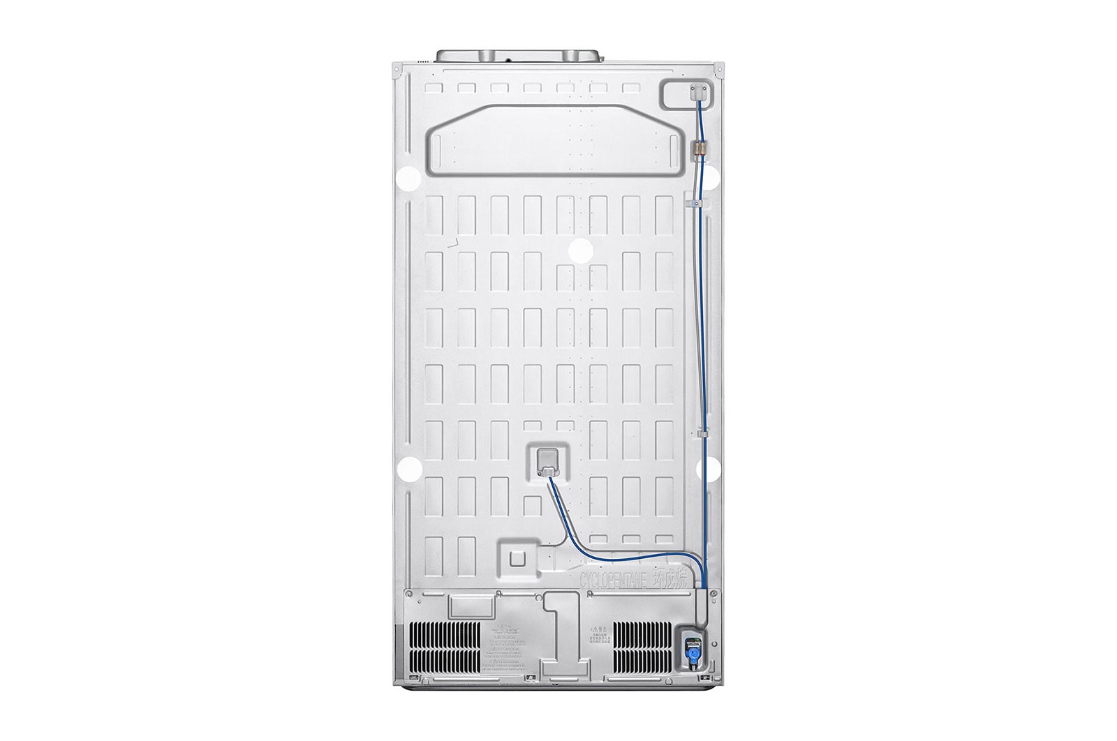 LG Side-by-Side hűtőszekrény, DoorCooling+™ technológia, 635L kapacitás, GSLV71SWTE