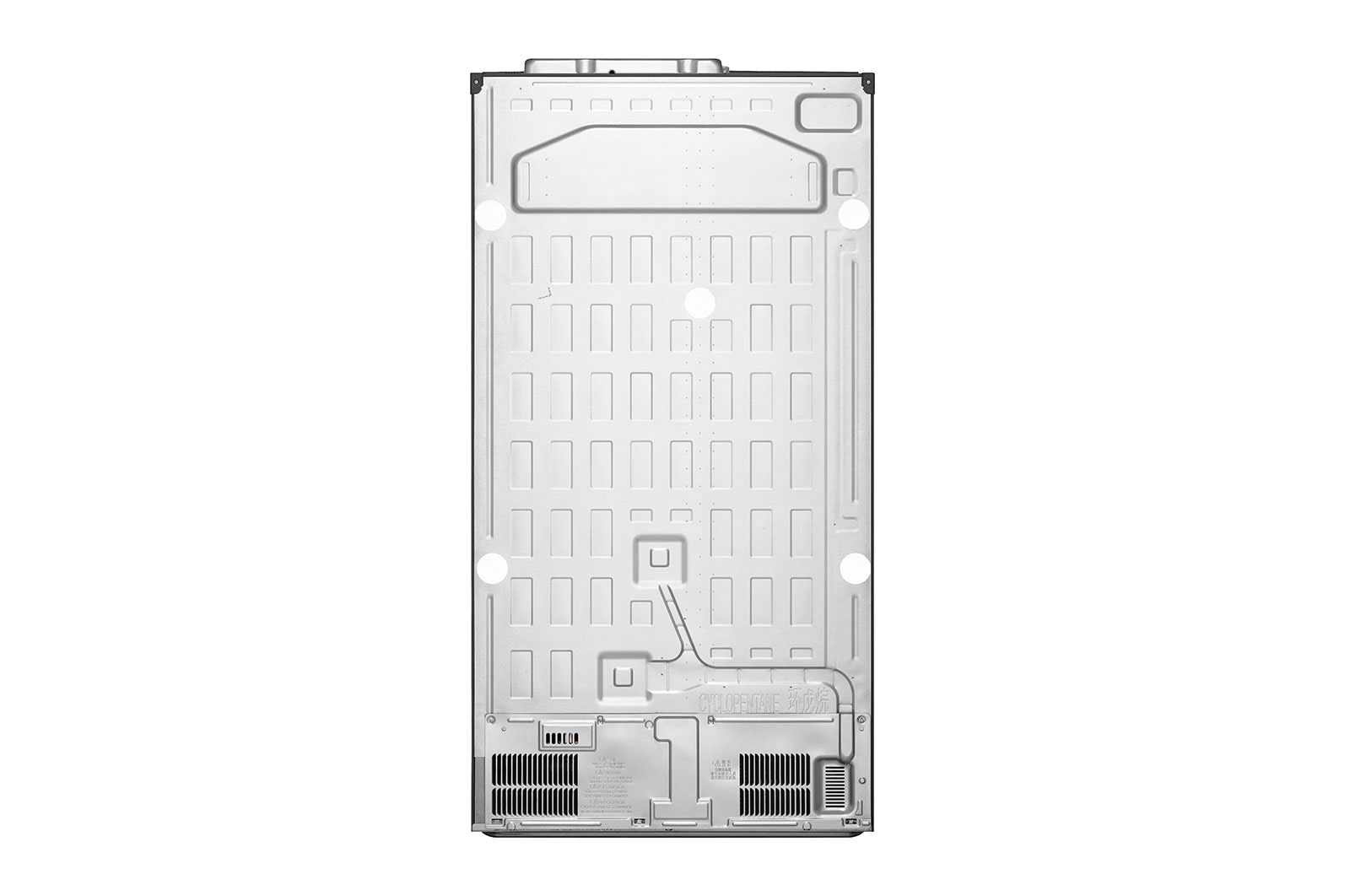 LG InstaView™ Side-by-Side hűtőszekrény DoorCooling+™ és ThinQ™ technológia, 655L kapacitás, GSVV80PYLL