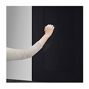 LG InstaView™ Side-by-Side hűtőszekrény DoorCooling+™ és ThinQ™ technológia, 655L kapacitás, GSVV80PYLL