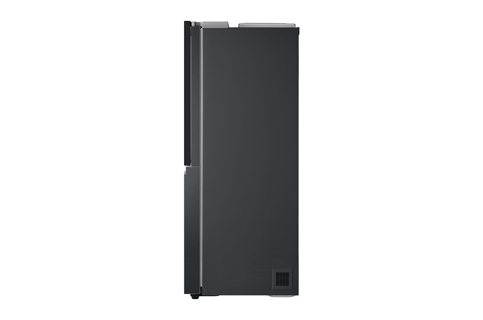 LG InstaView Door-in-Door™ Side-by-Side hűtőszekrény DoorCooling+™, Craft Ice™ és ThinQ™ technológia, 635L kapacitás, GSXV90MCDE