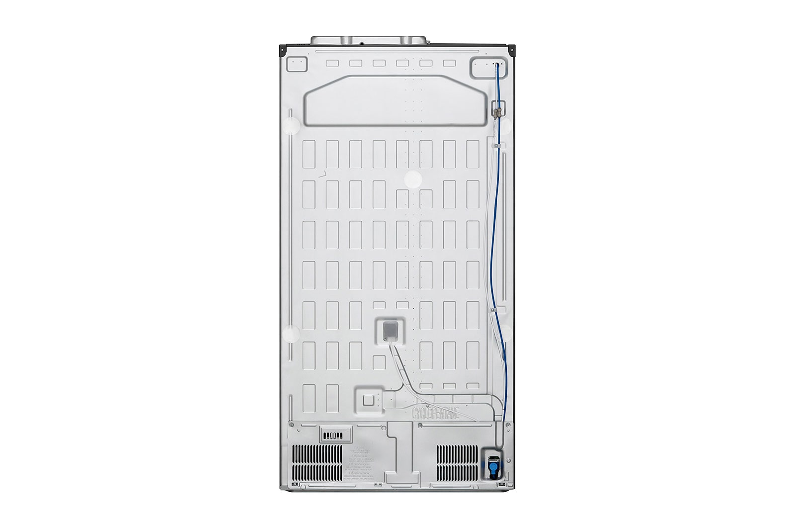 LG InstaView Door-in-Door™ Side-by-Side hűtőszekrény DoorCooling<sup>+</sup>™ és ThinQ™ technológia, 635L kapacitás, GSXV91MBAE