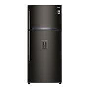 LG Felülfagyasztós hűtőszekrény, DoorCooling+™ és ThinQ™ technológia, 509L kapacitás, GTF744BLPED