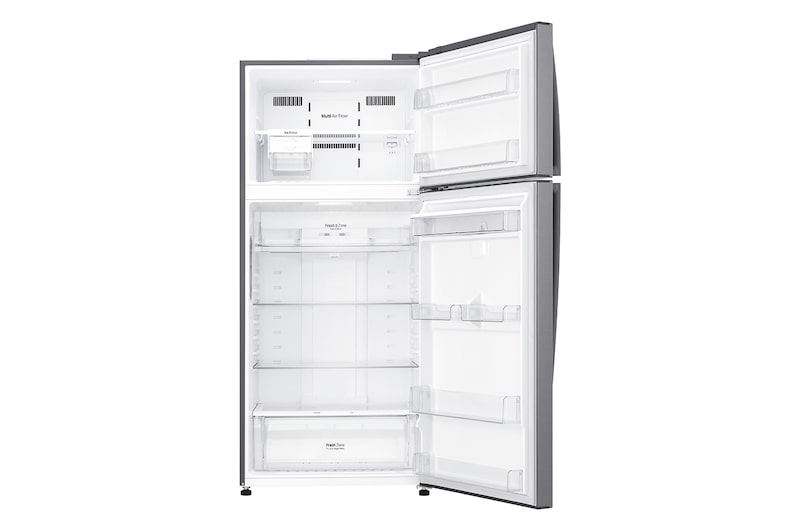 LG Felülfagyasztós hűtőszekrény, DoorCooling+™ és ThinQ™ technológia, 509L kapacitás, GTF744PZPED