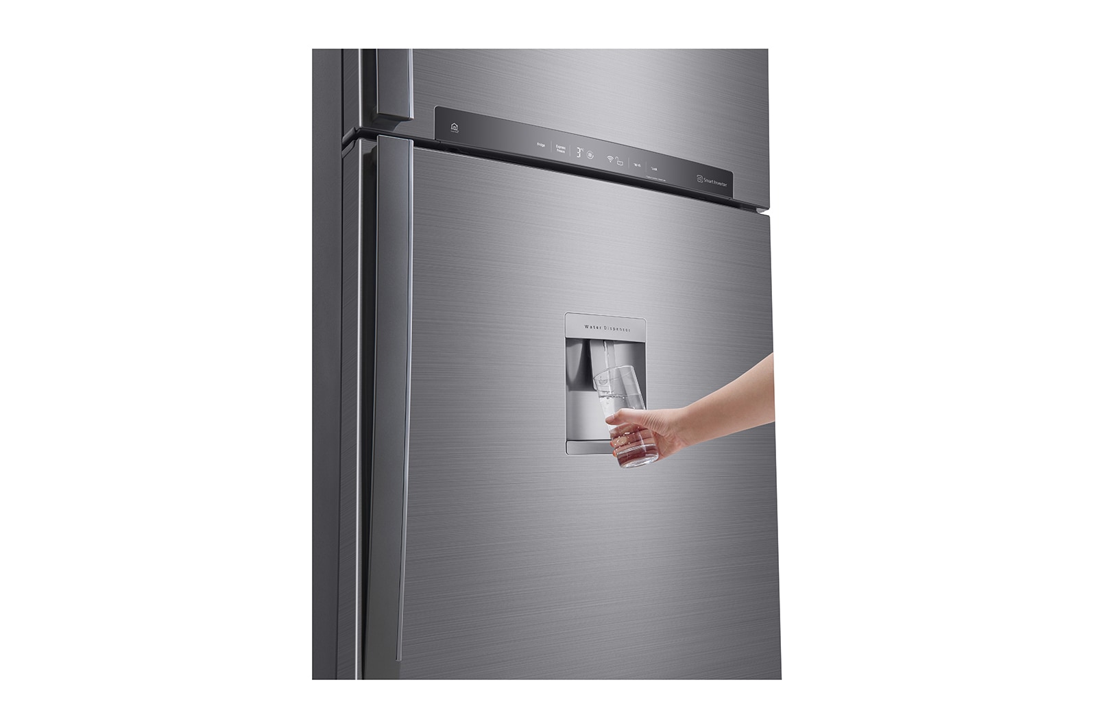 LG Felülfagyasztós hűtőszekrény, DoorCooling+™ és ThinQ™ technológia, 509L kapacitás, GTF744PZPED