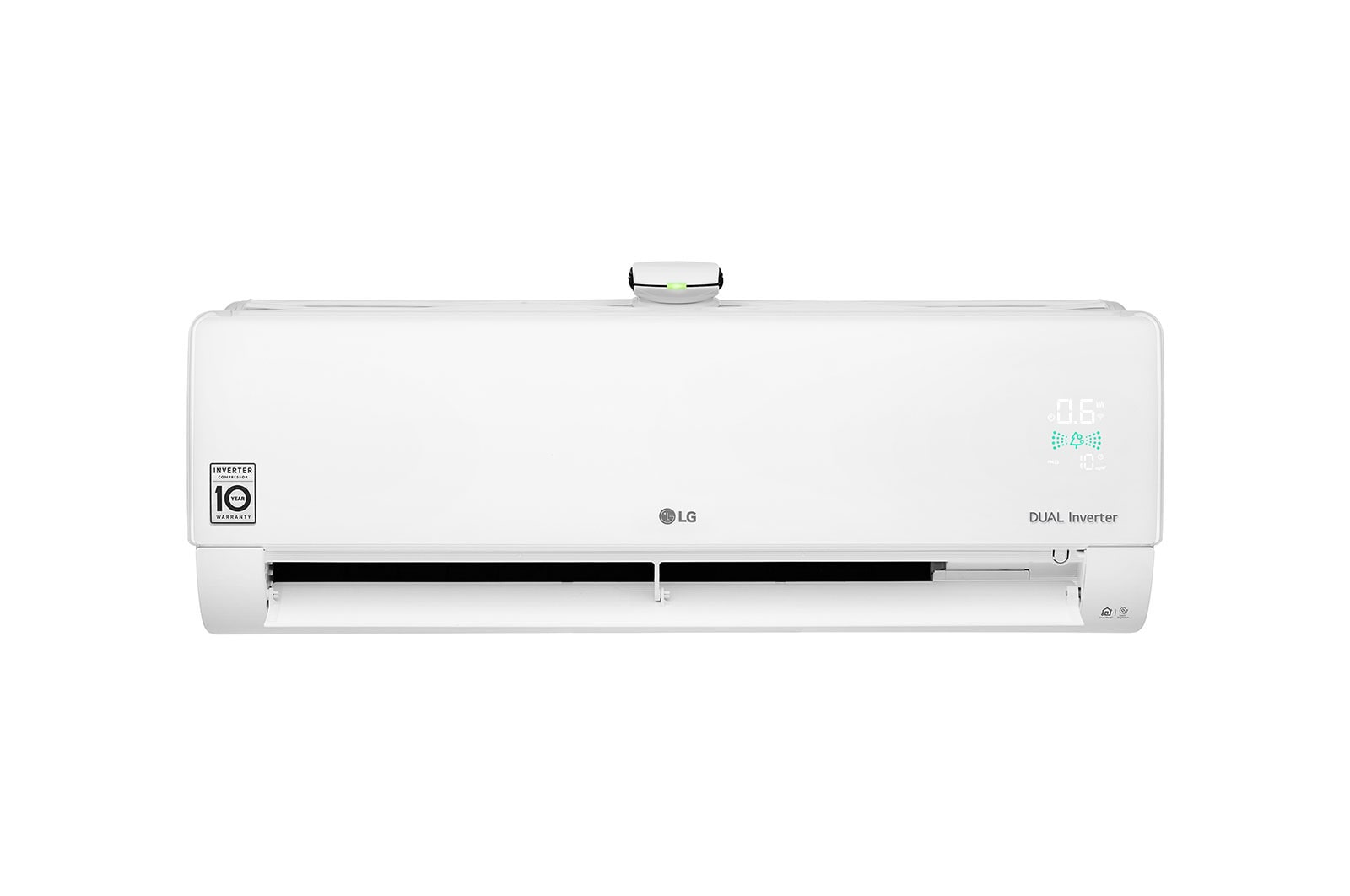 LG DUALCOOL & PURE légkondicionáló légtisztítással, légszűrő funkcióval, új DUAL Inverter kompresszorral, wi-fi vezérléssel, R32, 2,5 kW, fehér, AP09RK