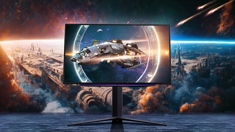 27GR95QE, 27''-os UltraGear™ OLED gamer monitor 240 Hz, 0,03 ms (GtG), QHD