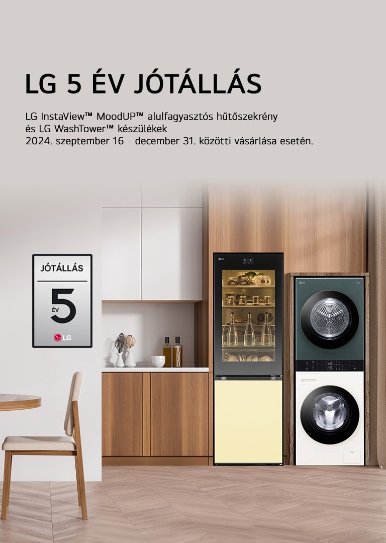 LG 5 ÉV JÓTÁLLÁS