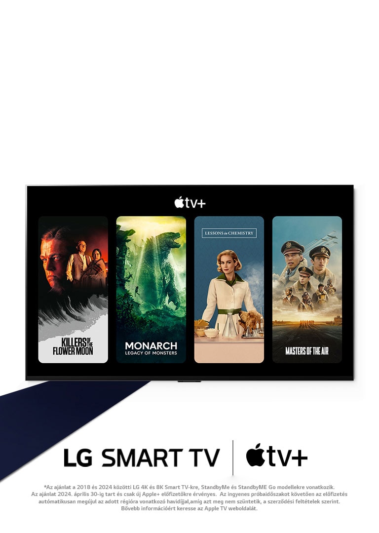 3 hónap Apple TV+ előfizetés ingyen*