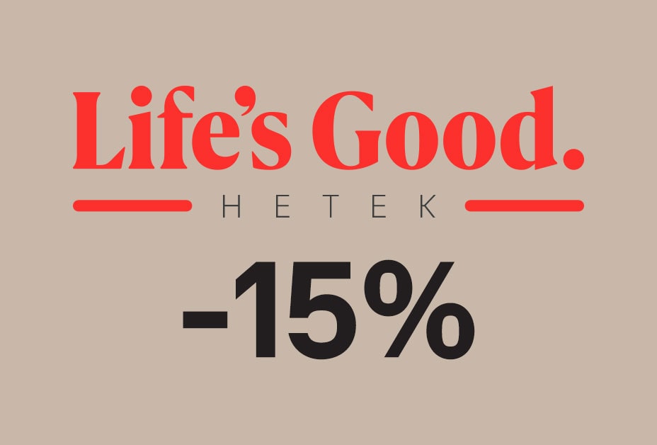 15% kedvezmény két termék együttes vásárlása esetén!1