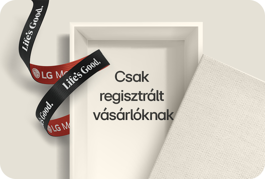 5% kedvezmény bármelyik LG Webáruházban kapható termékre1