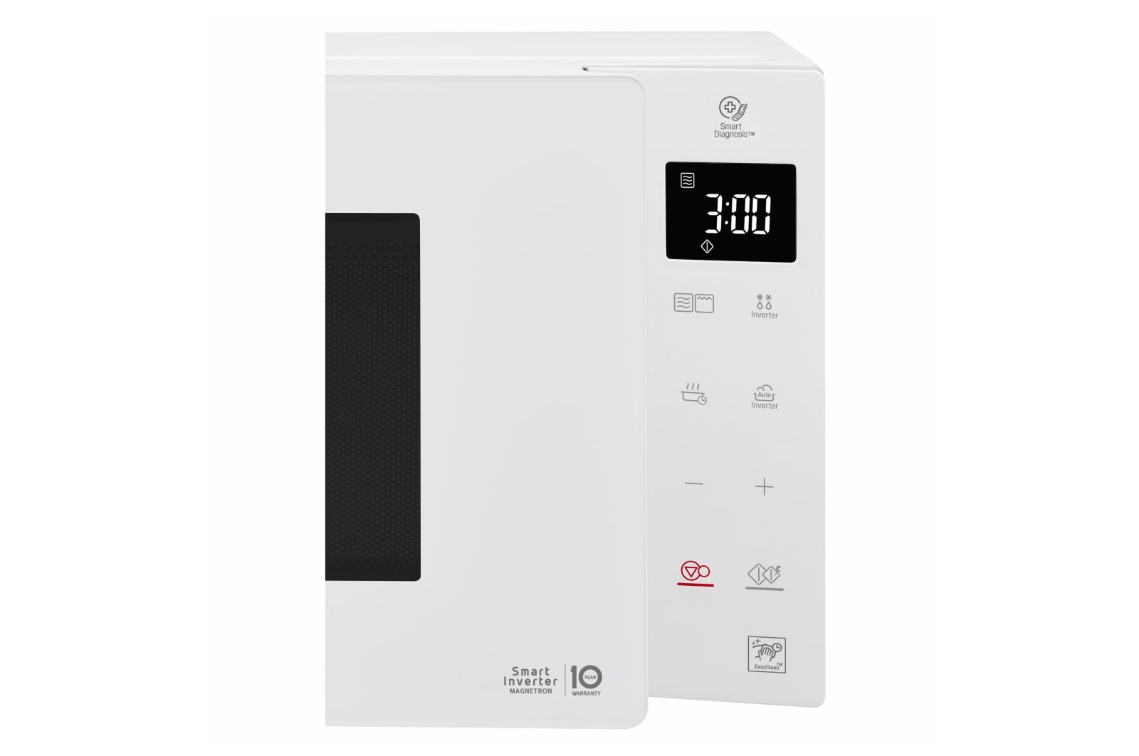 LG 25L mikrohullámú sütő, Smart Inverter technológia, Easy Clean belső bevonat, MH6535GIH