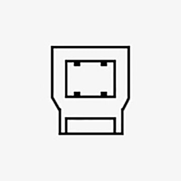 USB 3.0 bemenet ikon.