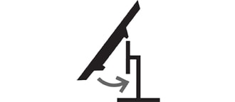 Egy kattanással beszerelhető állvány ikon.