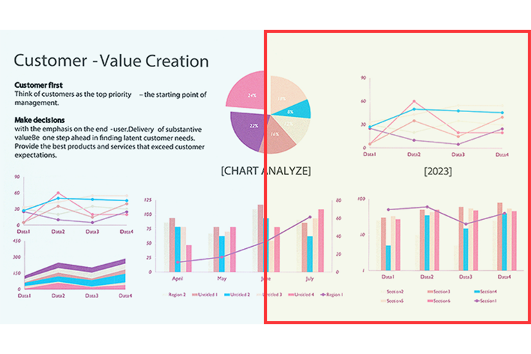 Összehasonlító kép: a jobb oldalon olvasó üzemmóddal, a bal oldalon olvasó üzemmód nélkül.