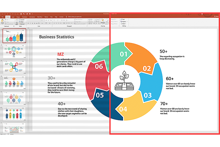 Összehasonlító kép: a jobb oldalon vibrálásmentes üzemmóddal, a bal oldalon vibrálásmentes üzemmód nélkül.