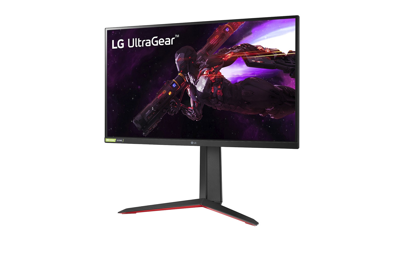 LG 27" méretű QHD IPS monitor AMD FreeSync™ (Premium) technológiával, NVIDIA® G-SYNC kompatibilitással és 1ms MBR-rel, 27GP850P-B