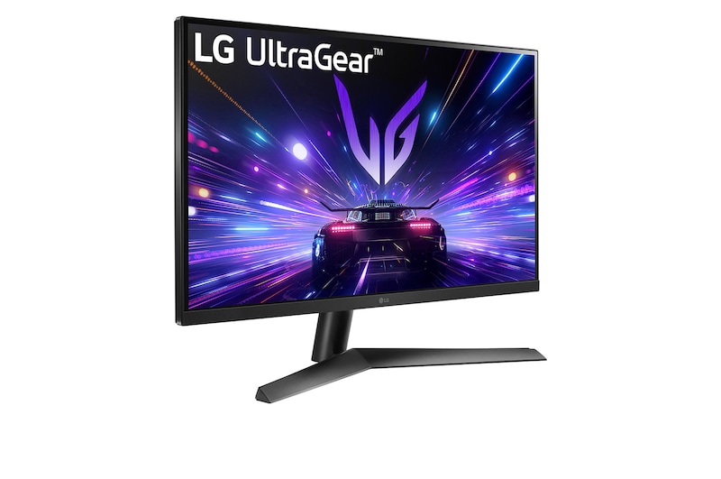 LG 27”-os UltraGear™ IPS 16:9 képarányú FHD gaming monitor 180 Hz-es képfrissítési sebességgel, 27GS60F-B