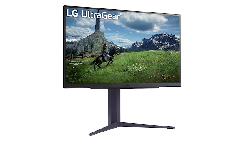 LG 27”-os UltraGear™ IPS 16:9 képarányú QHD gaming monitor akár 200 Hz-es képfrissítési sebességgel, 27GS85Q-B