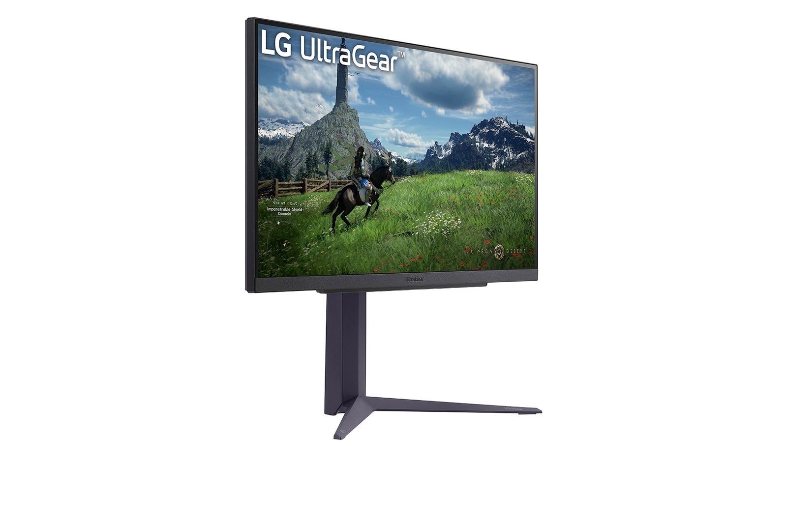 LG 27”-os UltraGear™ IPS 16:9 képarányú QHD gaming monitor akár 200 Hz-es képfrissítési sebességgel, 27GS85Q-B