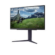 LG 27”-os UltraGear™ IPS 16:9 képarányú QHD gaming monitor akár 200 Hz-es képfrissítési sebességgel, 27GS85Q-B