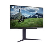 LG 27”-os UltraGear™ IPS 16:9 képarányú QHD gaming monitor akár 200 Hz-es képfrissítési sebességgel, 27GS85Q-B