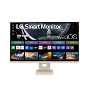 LG 27”-os 16:9 képarányú Smart Monitor webOS platformmal, 27SR50F-E