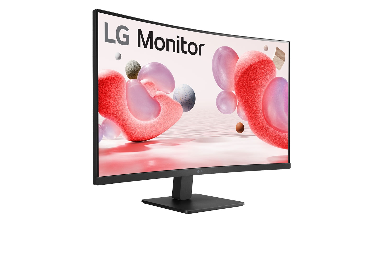 LG 32”-os Full HD ívelt monitor 100 Hz-es képfrissítési sebességgel, 32MR50C-B