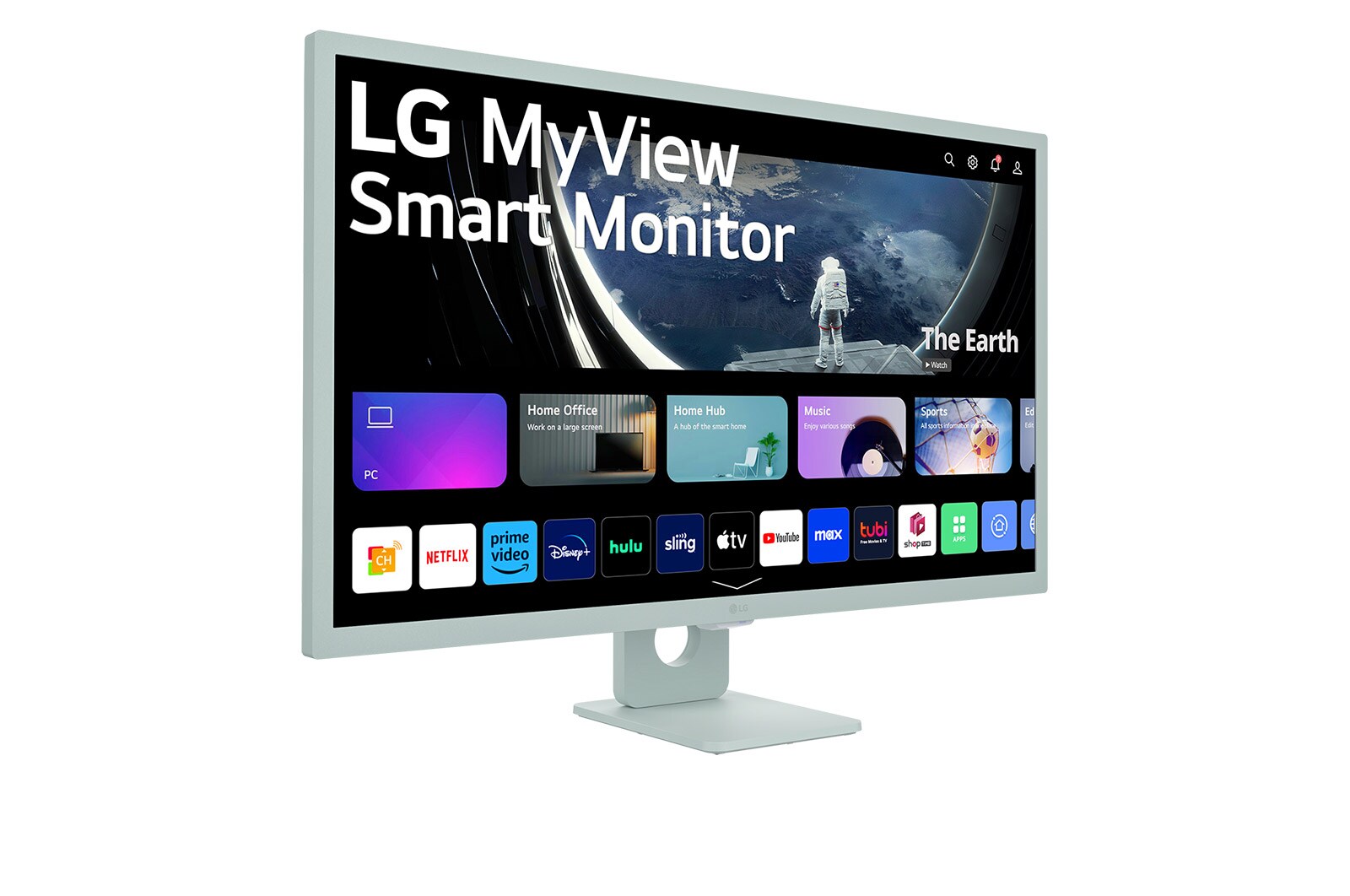 LG 32”-os 16:9 képarányú Smart Monitor webOS platformmal, 32SR50F-G