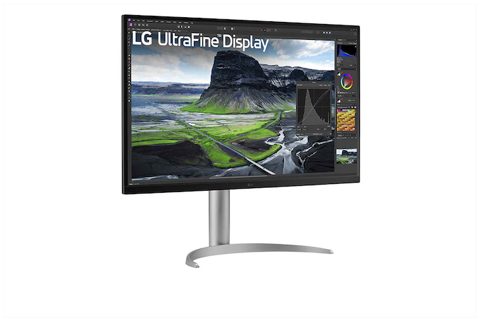 LG 32”-os UltraFine™ 16:9 képarányú 4K IPS monitor 60 Hz-es képfrissítési sebességgel, 32UQ850V-W