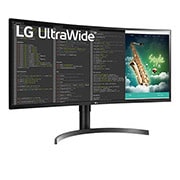 LG 35" méretű 21:9 képarányú UltraWide™ QHD monitor HDR 10-zel, 35WN75CP-B