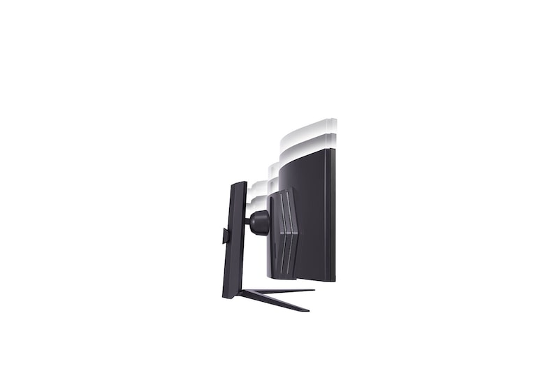 LG 49”-os UltraGear™ 32:9 képarányú, dupla QHD, ívelt gamer monitor 240 Hz-es képfrissítési sebességgel, 49GR85DC-B
