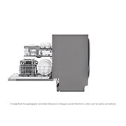 LG QuadWash™ beépíthető mosogatógép, 14 teríték, ThinQ™ WiFi funkció, DB242TX