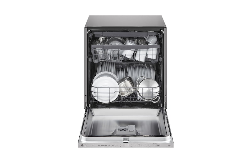 LG QuadWash™ beépíthető mosogatógép, 14 teríték, ThinQ™ WiFi funkció, DB243TX