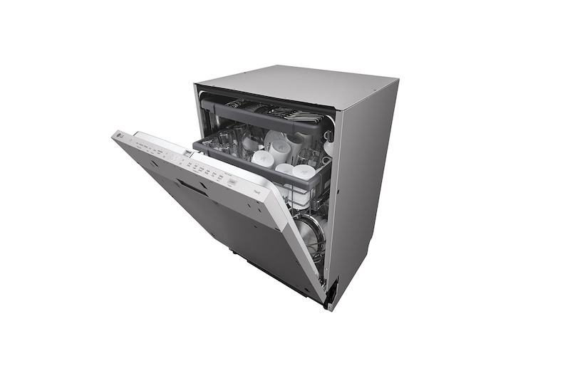 LG QuadWash™ beépíthető mosogatógép, 14 teríték, ThinQ™ WiFi funkció, DB243TX