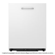 LG QuadWash™ beépíthető gőzös mosogatógép TrueSteam™ technológiával, 14 teríték, DB325TXS