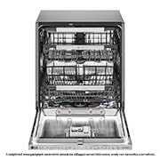 LG QuadWash™ beépíthető gőzös mosogatógép TrueSteam™ technológiával, 14 teríték, DB425TXS