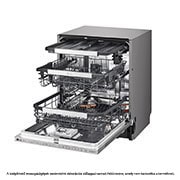 LG QuadWash™ beépíthető gőzös mosogatógép TrueSteam™ technológiával, 14 teríték, DB425TXS