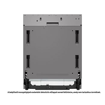 LG QuadWash™ beépíthető gőzös mosogatógép TrueSteam™ technológiával, Automatikus ajtónyitás, 14 teríték, ThinQ™ WiFi funkció, DB476TXS