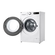 LG 8/5 kg, max. 1200 ford./perc, Gőz mosó-szárítógép, AI DD™ technológia, Keskeny kialakítás, F2DR508SBW