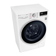 LG 7/5 kg, max. 1200 ford./perc, Gőz mosó-szárítógép, TurboWash™, AI DD™ és WiFi funkció, Keskeny kialakítás, F2DV5S7S0E