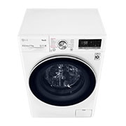 LG 7/5 kg, max. 1200 ford./perc, Gőz mosó-szárítógép, TurboWash™, AI DD™ és WiFi funkció, Keskeny kialakítás, F2DV5S7S1E