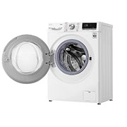 LG 7/5 kg, max. 1200 ford./perc, Gőz mosó-szárítógép, TurboWash™, AI DD™ és WiFi funkció, Keskeny kialakítás, F2DV5S7S1E