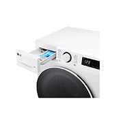 LG 8 kg, max. 1200 ford./perc, Gőzmosógép, TurboWash™360, AI DD™, Keskeny kialakítás, F2WR508S0W