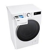 LG 8 kg, max. 1200 ford./perc, Gőzmosógép, TurboWash™360, AI DD™, Keskeny kialakítás, F2WR508S0W