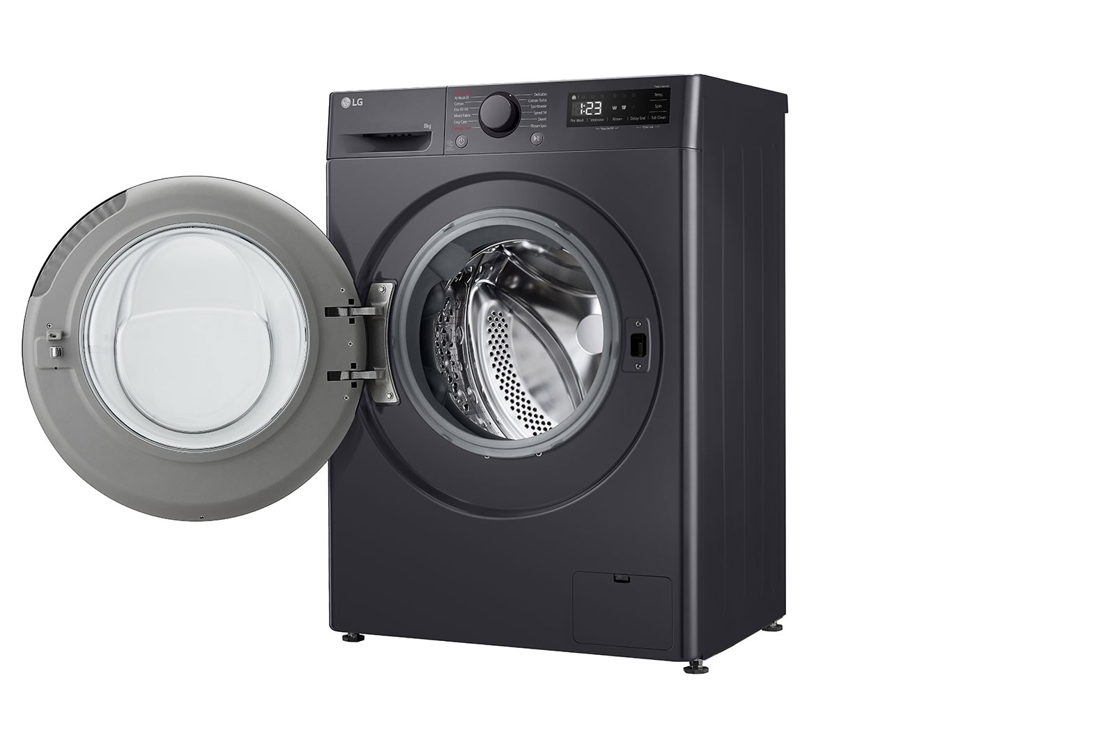 LG 8 kg, max. 1200 ford./perc, Gőzmosógép, AI DD™ technológia, Keskeny kialakítás, F2WR508SBM