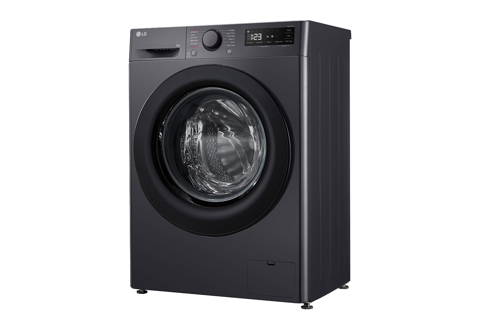 LG 8 kg, max. 1200 ford./perc, Gőzmosógép, AI DD™ technológia, Keskeny kialakítás, F2WR508SBM