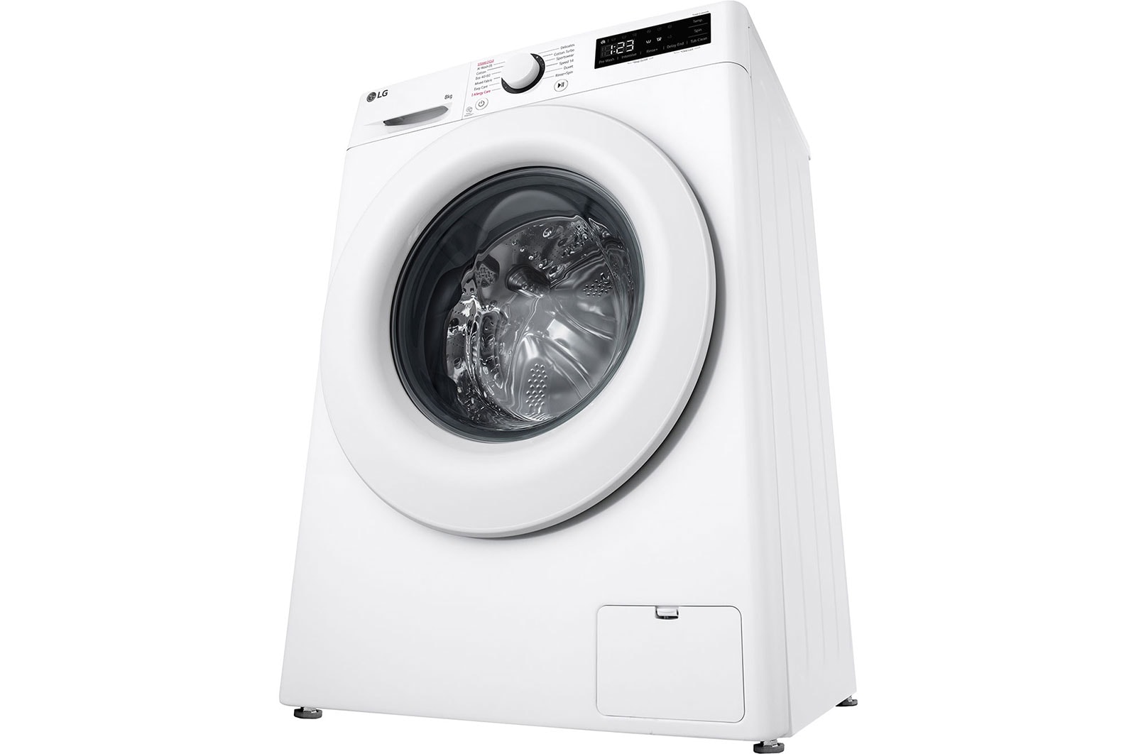 LG 8 kg, max. 1200 ford./perc, Gőzmosógép, AI DD™ technológia, Keskeny kialakítás, F2WR508SWW