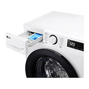 LG 9 kg, max. 1200 ford./perc, Gőzmosógép, AI DD™ technológia, Keskeny kialakítás, F2WR509SBW